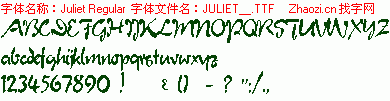 查看字体及作者详细介绍