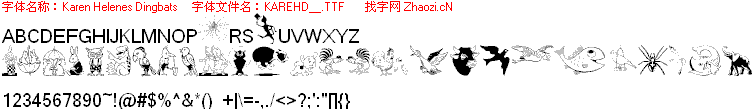 查看字体及作者详细介绍