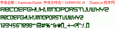 查看字体及作者详细介绍