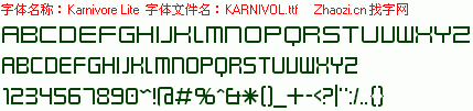 查看字体及作者详细介绍