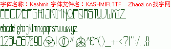 查看字体及作者详细介绍