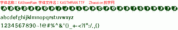 查看字体及作者详细介绍
