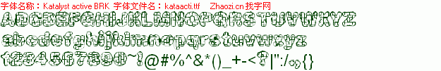 查看字体及作者详细介绍