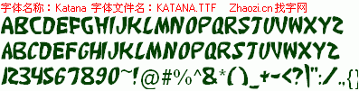 查看字体及作者详细介绍
