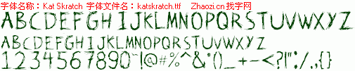 查看字体及作者详细介绍