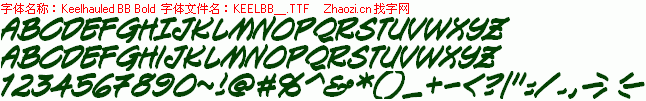 查看字体及作者详细介绍
