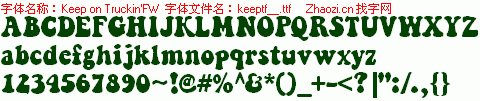 查看字体及作者详细介绍
