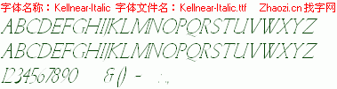 查看字体及作者详细介绍