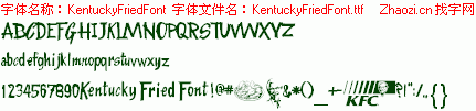 查看字体及作者详细介绍
