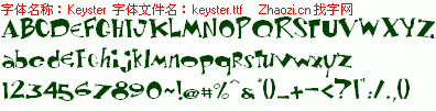查看字体及作者详细介绍
