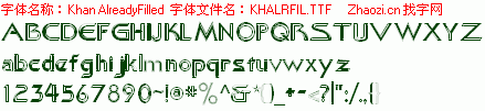 查看字体及作者详细介绍