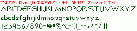 查看字体及作者详细介绍