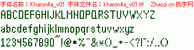 查看字体及作者详细介绍