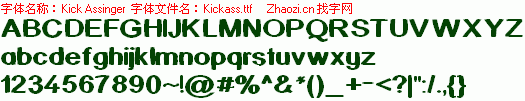 查看字体及作者详细介绍