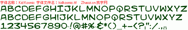 查看字体及作者详细介绍