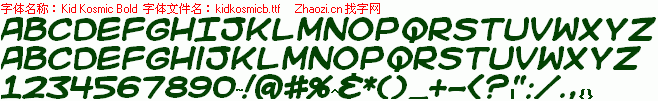 查看字体及作者详细介绍