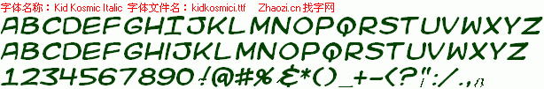 查看字体及作者详细介绍