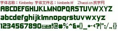 查看字体及作者详细介绍