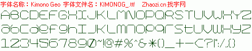 查看字体及作者详细介绍