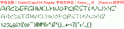 查看字体及作者详细介绍