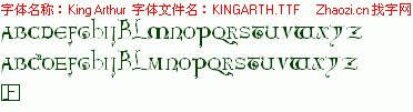 查看字体及作者详细介绍