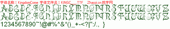 查看字体及作者详细介绍