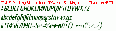 查看字体及作者详细介绍