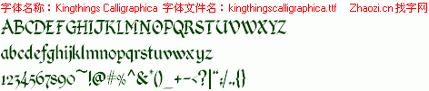 查看字体及作者详细介绍