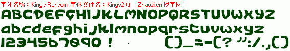 查看字体及作者详细介绍