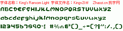 查看字体及作者详细介绍