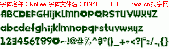 查看字体及作者详细介绍
