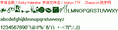 查看字体及作者详细介绍