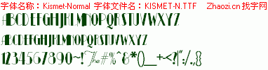 查看字体及作者详细介绍