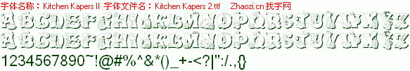 查看字体及作者详细介绍