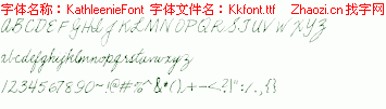 查看字体及作者详细介绍