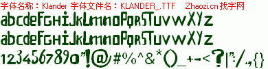 查看字体及作者详细介绍