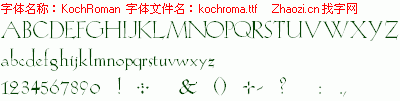查看字体及作者详细介绍