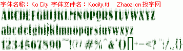 查看字体及作者详细介绍