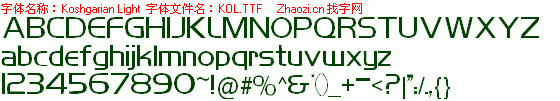 查看字体及作者详细介绍
