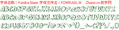查看字体及作者详细介绍
