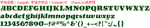 查看字体及作者详细介绍