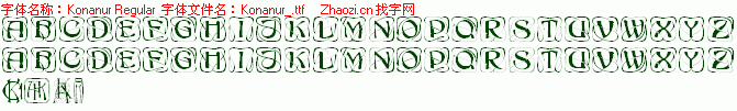 查看字体及作者详细介绍