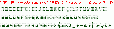 查看字体及作者详细介绍