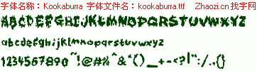 查看字体及作者详细介绍