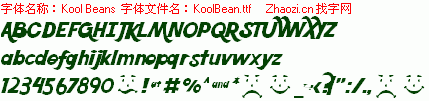 查看字体及作者详细介绍