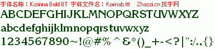 查看字体及作者详细介绍