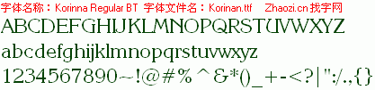 查看字体及作者详细介绍