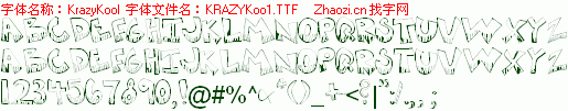 查看字体及作者详细介绍