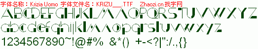 查看字体及作者详细介绍