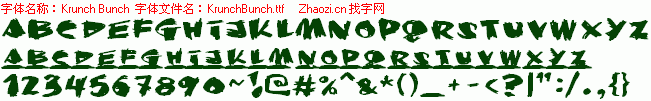 查看字体及作者详细介绍